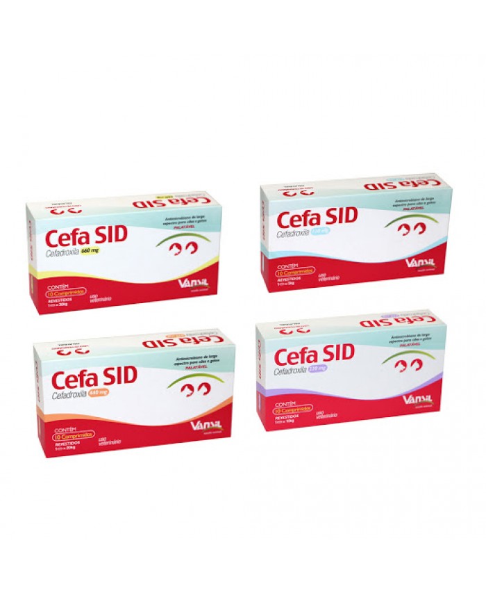 Cefa SID 110mg - 10 comprimidos - Vansil