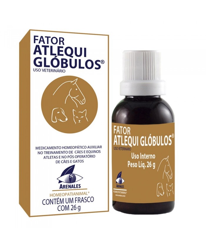 Fator Atlequi Glóbulos - 26g - Homeopatia - Arenales