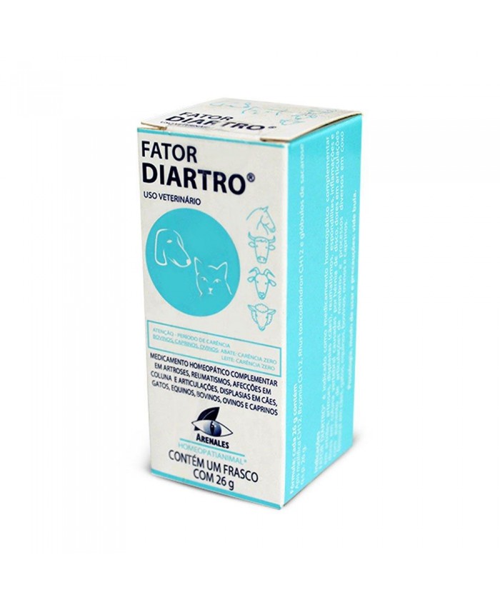 Fator Diartro - 26g - Homeopatia - Arenales