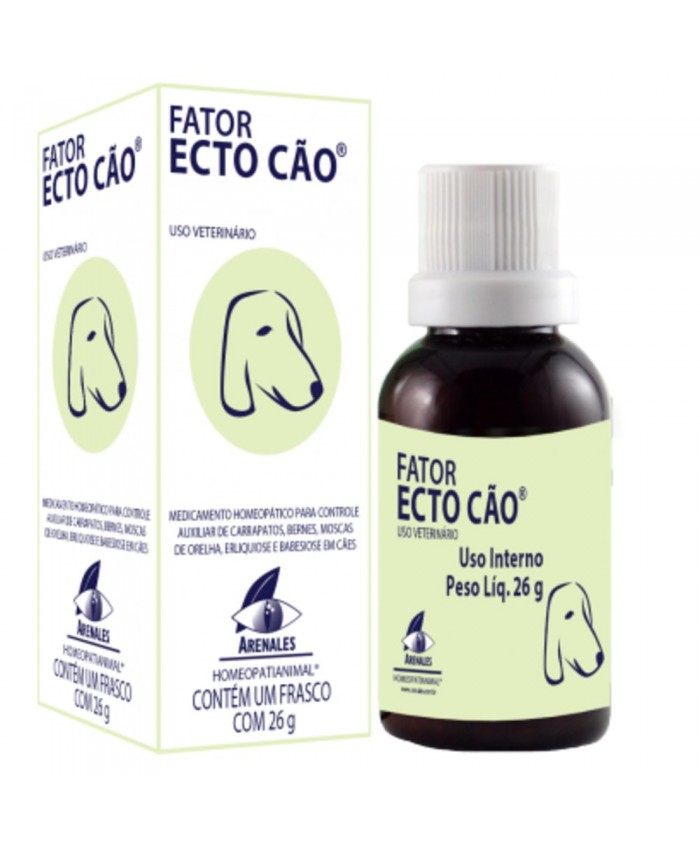 Fator Ecto Cão - 26g - Homeopatia - Arenales