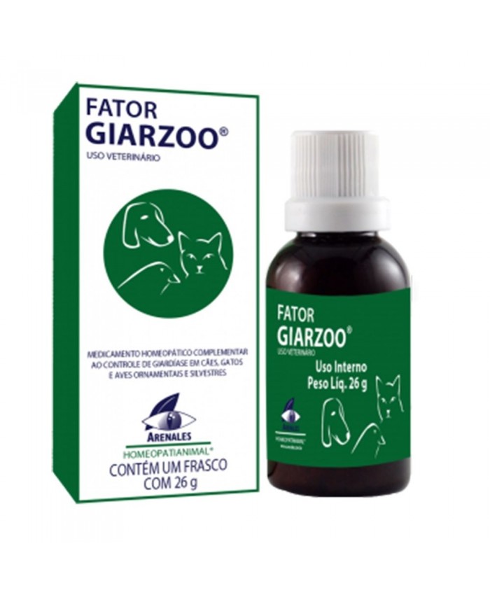 Fator Giarzoo - 26g - Homeopatia - Arenales