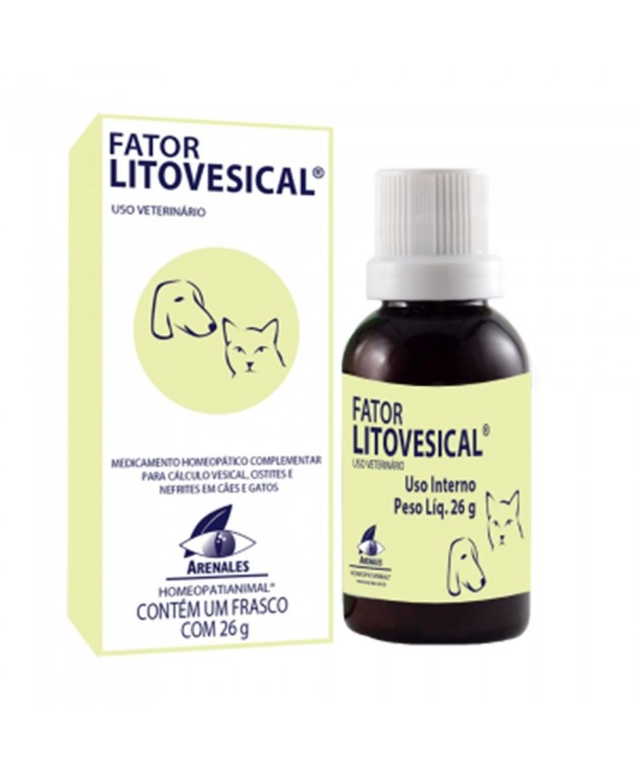 Fator Litovesical - 26g - Homeopatia - Arenales