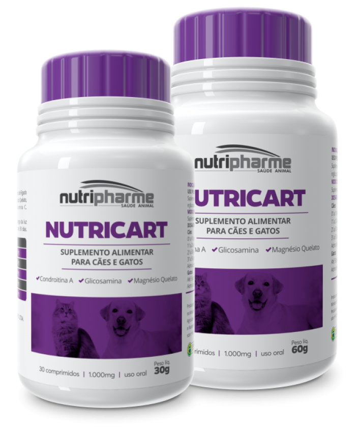 Nutricart - 30 comprimidos - Nutripharme