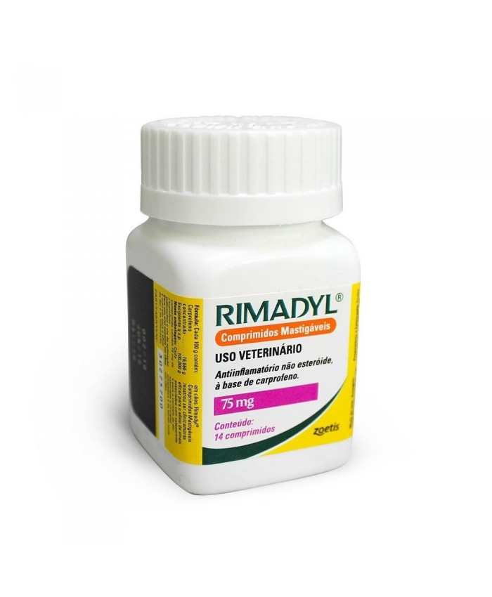 Rimadyl 75mg - 14 comprimidos - Zoetis