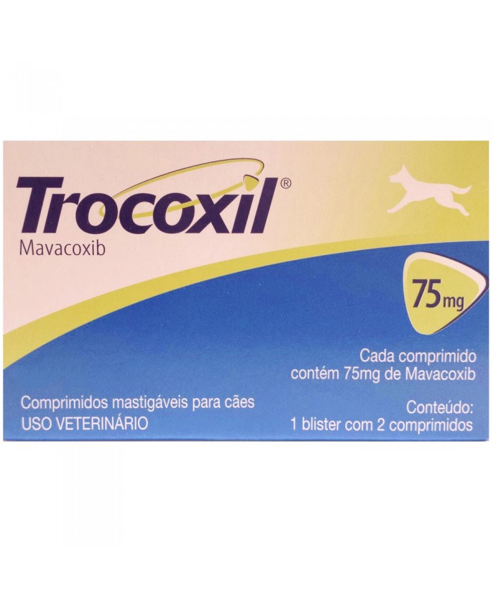 Trocoxil 75mg - 2 comprimidos - Zoetis